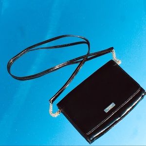 Kate Spade Black Patent Leather Crossbody